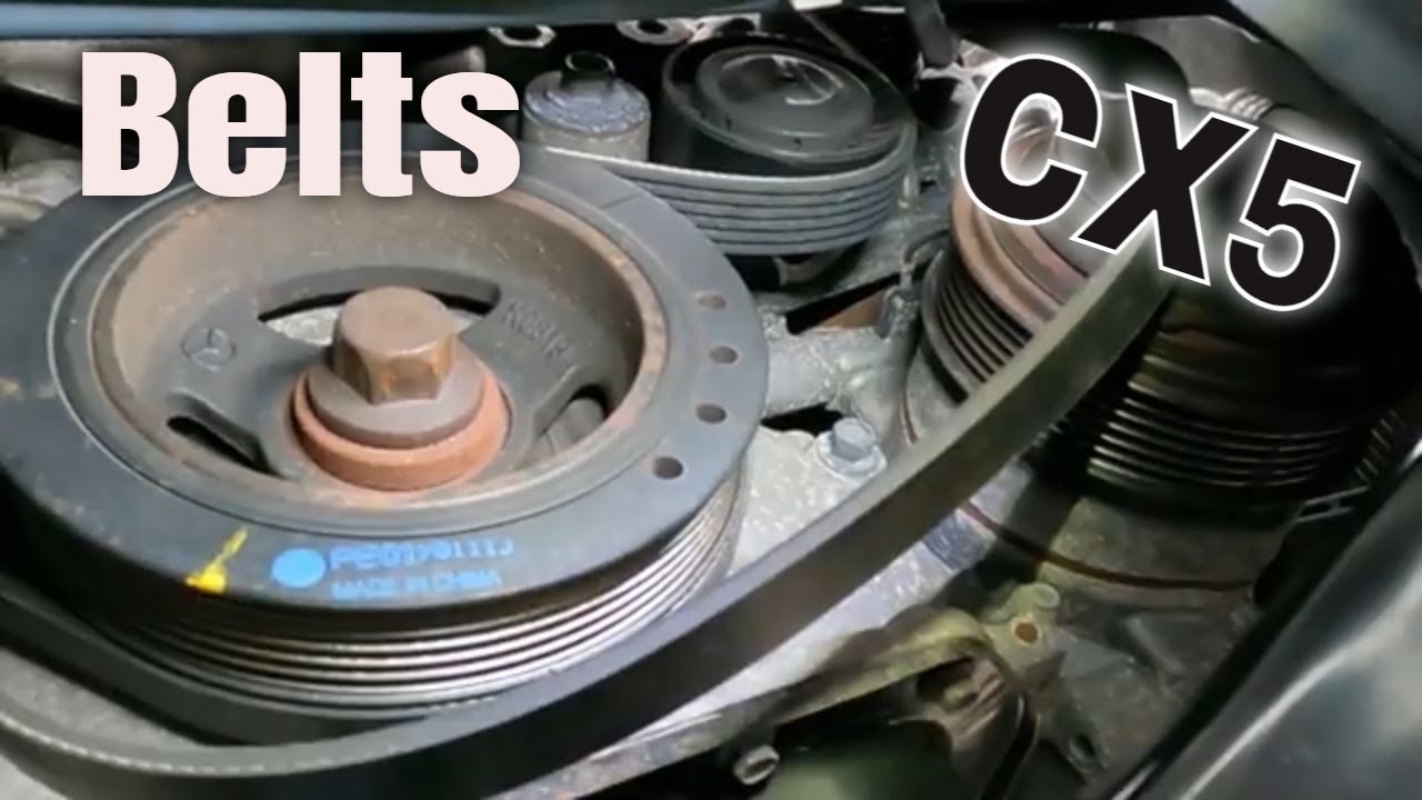 How to Replace the Belts on a Mazda CX5