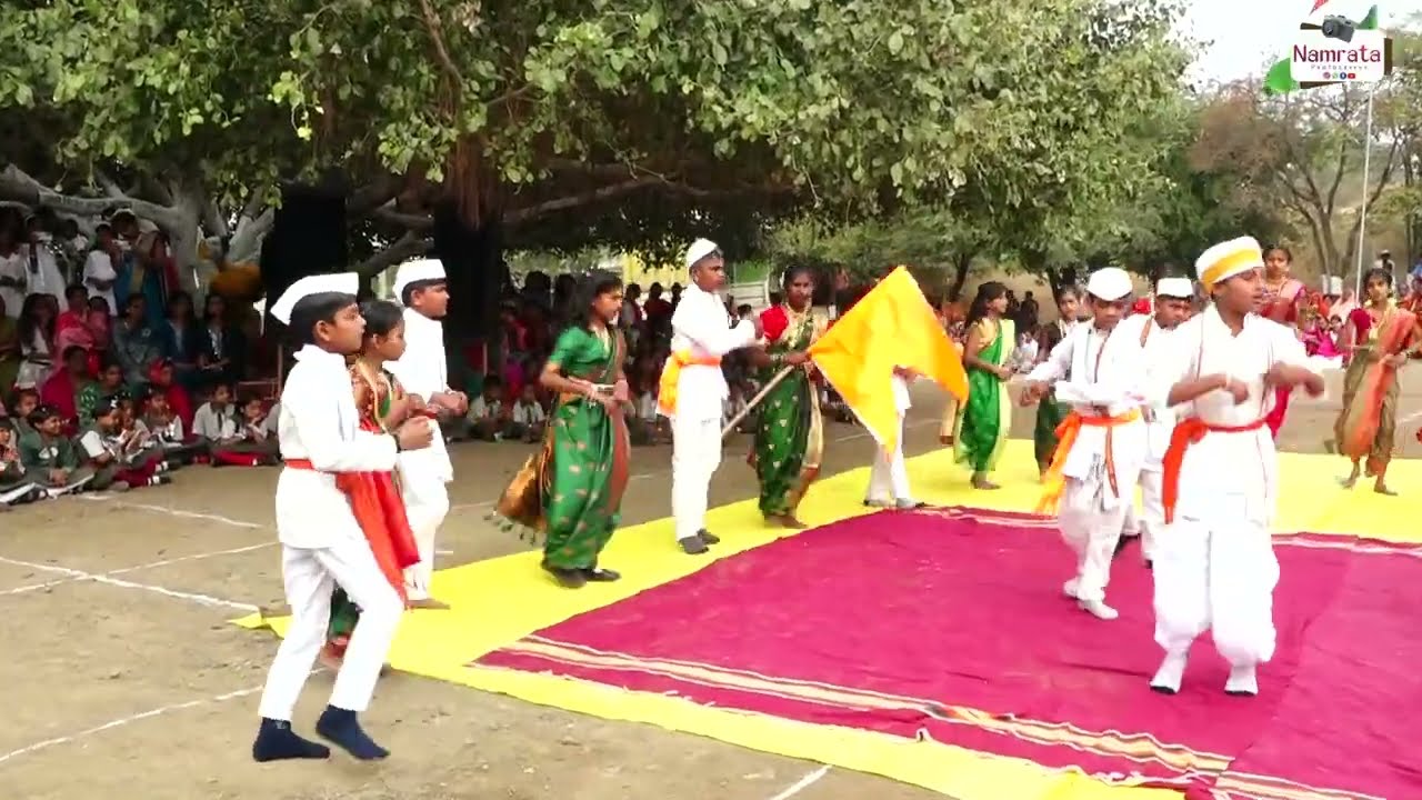 Vinchu chawla Bharud | Shri Jagdamba Vidyamandir Dhangar Jawalka 26 Jan Republic day | Pathnatya
