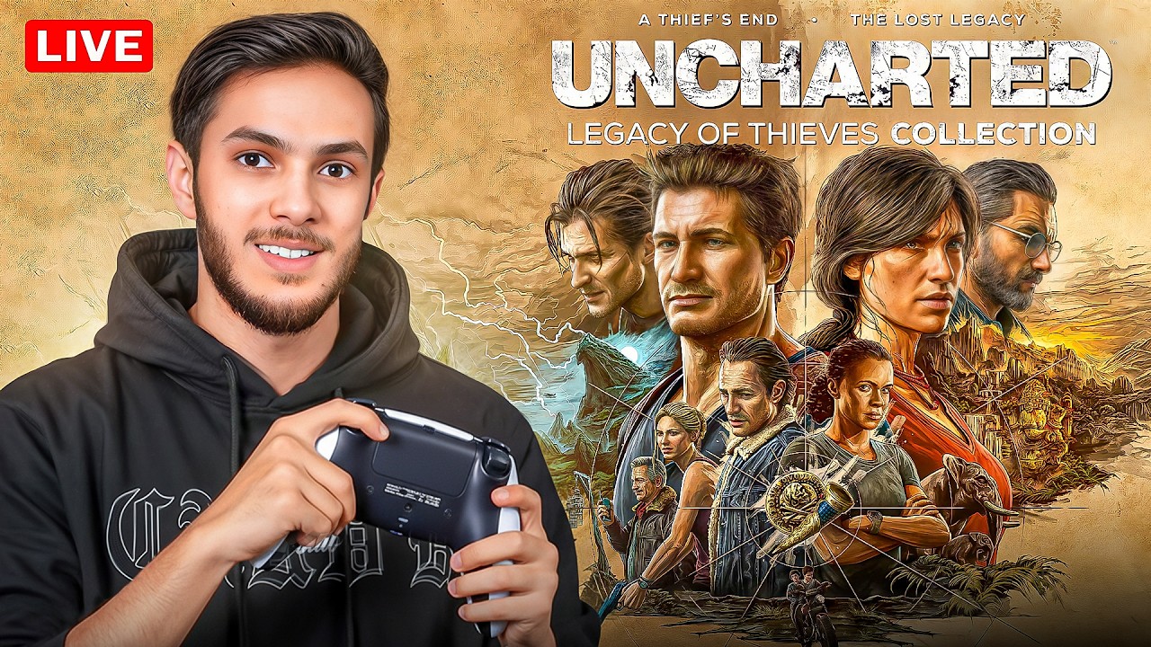 UNCHARTED LEGACY OF THIEVES NOW! | LATE NIGHT GAMINGS! | Soulcity By EchoRP #LifeInSoulcity #S8UL