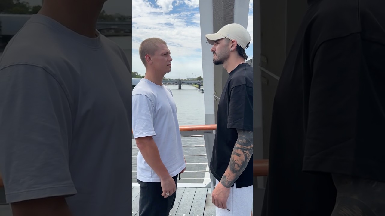 Michael Zerafa and Nikita Tszyu FACEOFF in Melbourne for the media! Bring on fight week in Brisbane!
