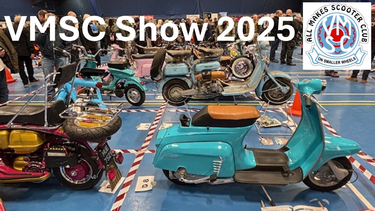 The Vintage Motor Scooter Club’s Vintage and Custom Extravaganza 2025 🛵💨