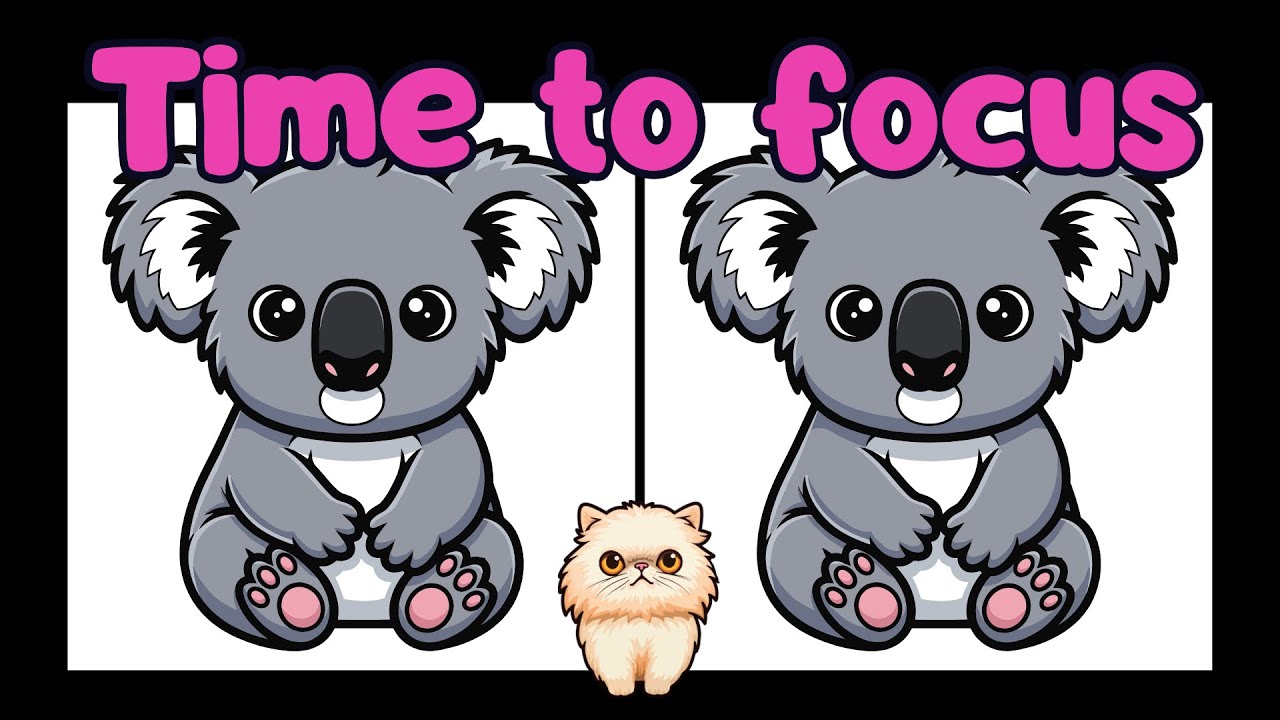 The Cutest Difference Finding Challenges! 🧠🧩