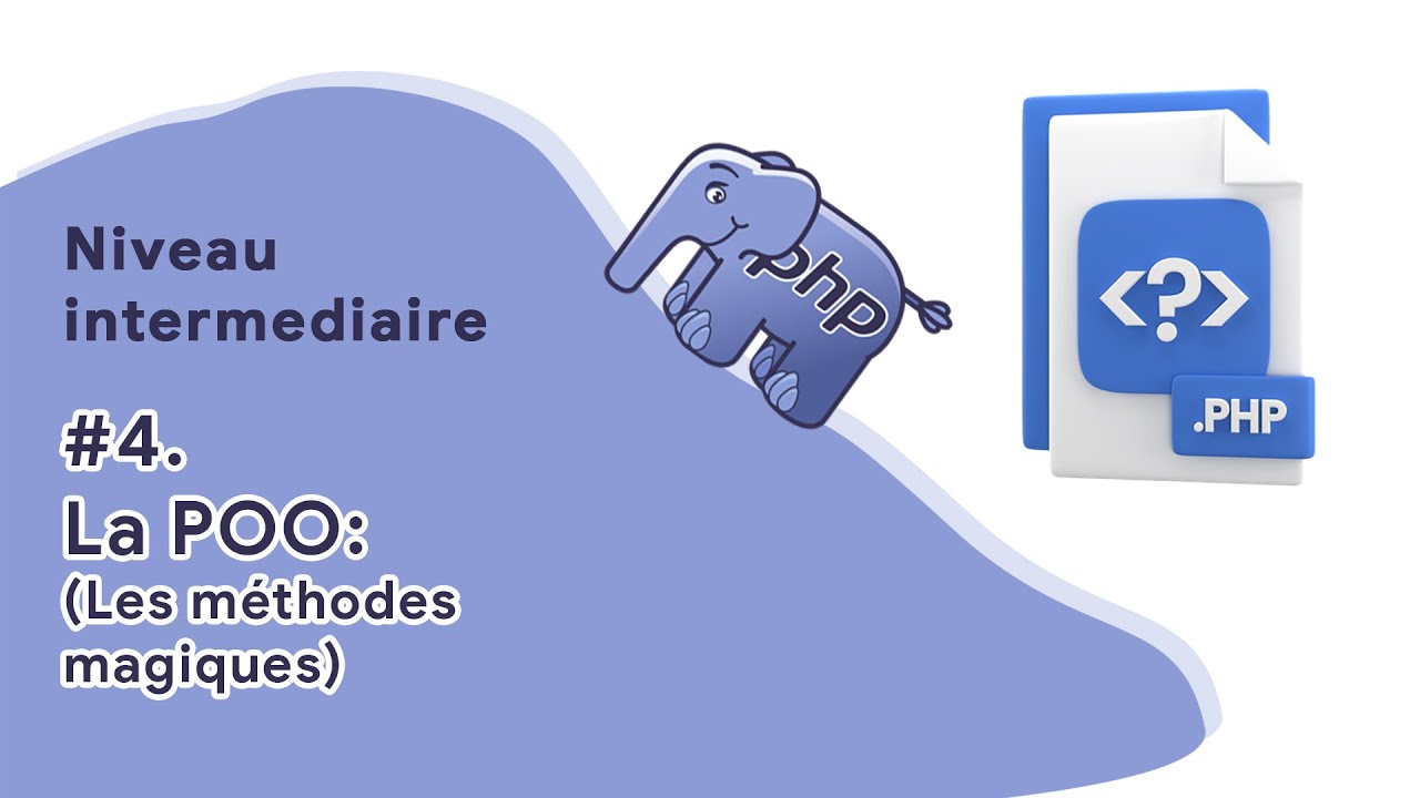 PHP 8 Niveau Intermédiaire #4 Méthodes magiques | Tuto français #web #php #poo #drcmind