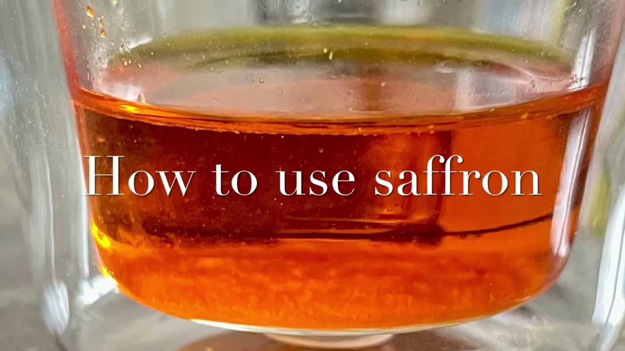 How to use saffron, the world&rsquo;s most expensive spice/ So verwenden Sie Safran