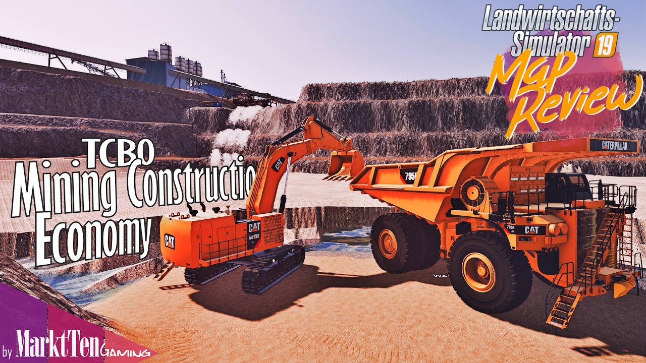 LS19 - Map [#84] TCBO Mining Construction Economy  &ndash; Buddeln, Bauen, Basteln und Beladen
