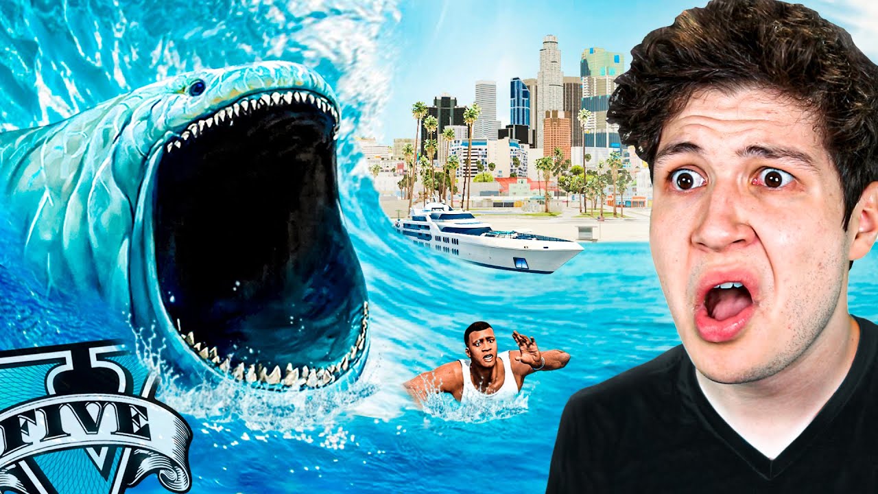 ENCONTR&Eacute; al BLOOP de GTA 5! 🐋🌊 (Mods)