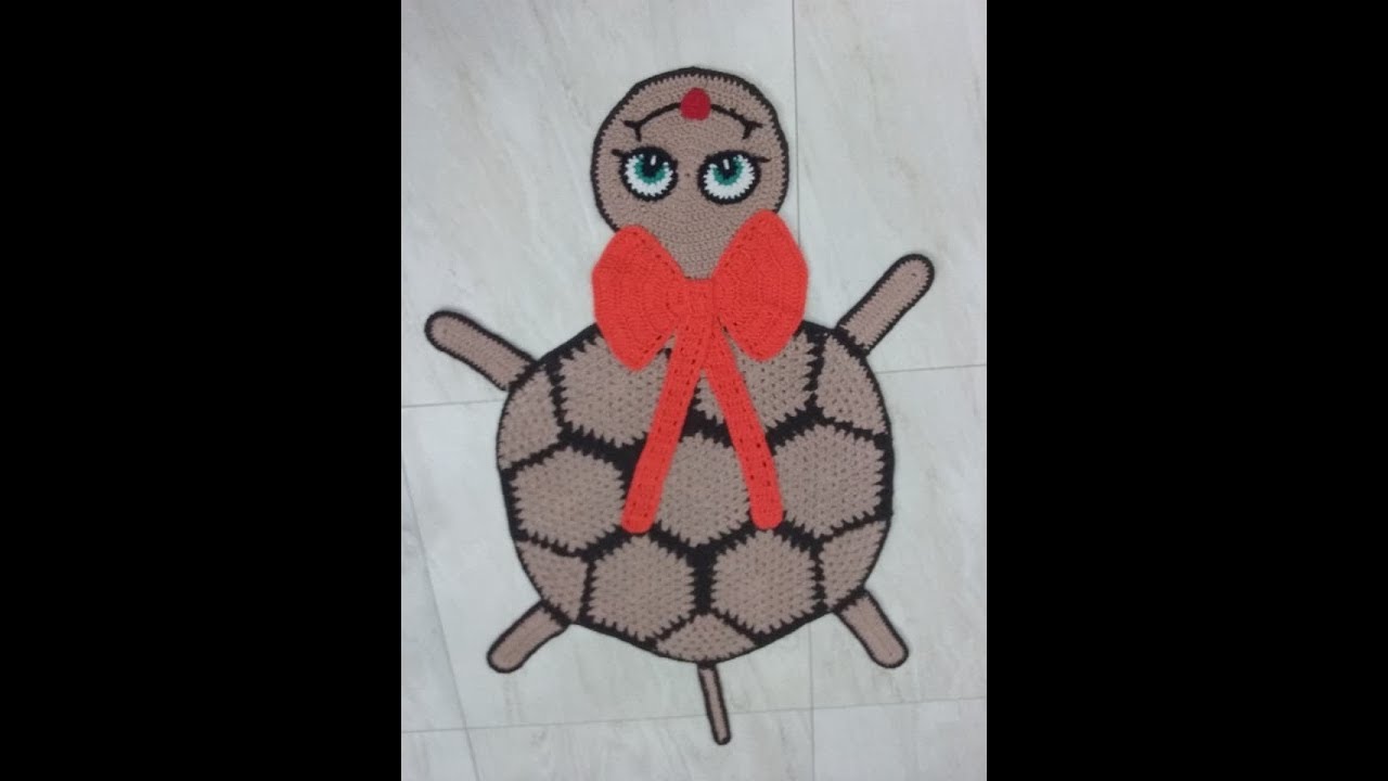 Tapete de Tartaruga - ArtêDaLê Crochê Vídeo Aula - Parte 2