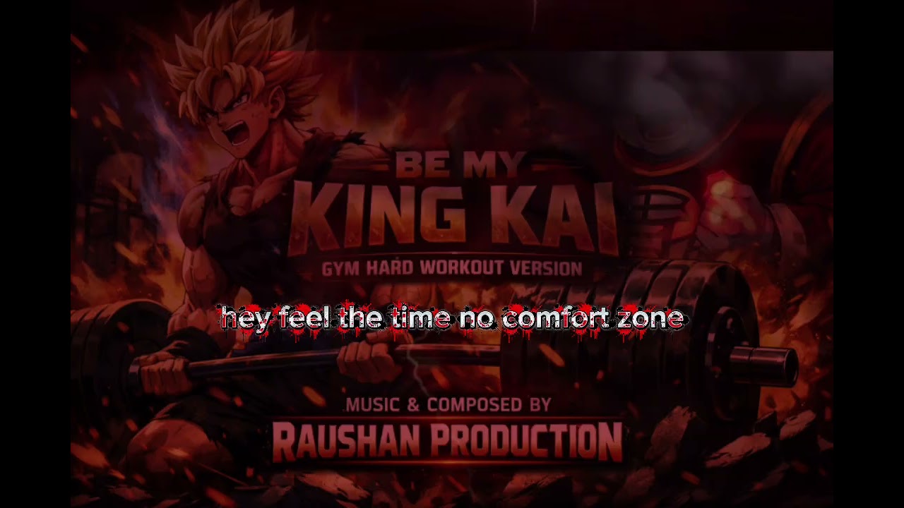 Be My King Kai | Hard Workout Gym Motivation | Anime Training Song | Raushan Production