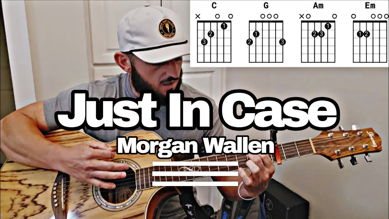 How to play Just In Case | Morgan Wallen | Beginner Guitar Lessons