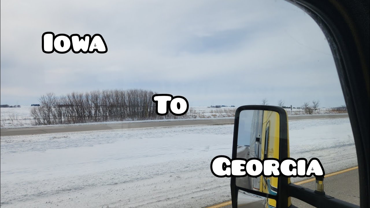 Из Айовы в Джорджию.
