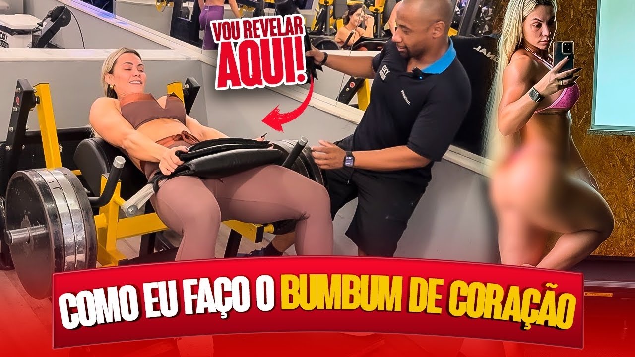 COMO EU TREINO GLUTEO | Leônidas e Vivi Winkler