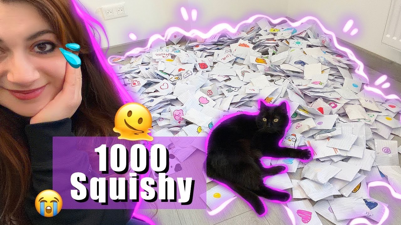 1000 SQUISHY YAPTIM! En zor challenge!!😭 (tek tek😐)