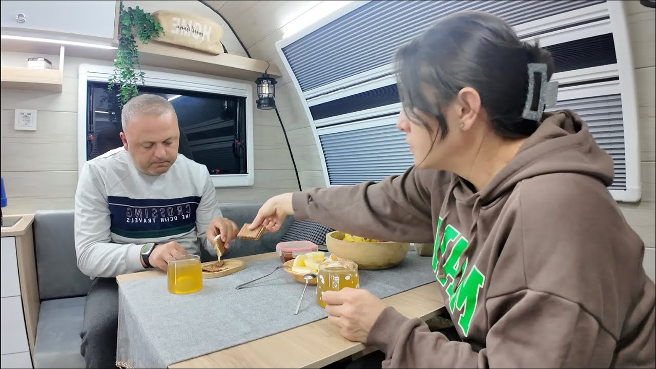 НАШ ПЕРВЫЙ ЛАГЕРЬ С СОБСТВЕННЫМ КАРАВАНОМ