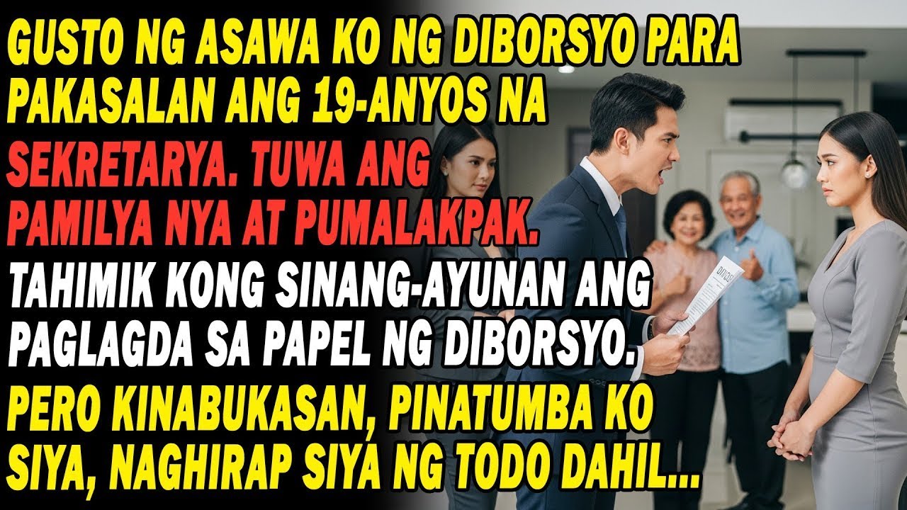 Mister, Gusto Ng Hiwalay Para Sa 19-Anyos Na Sekretarya 😧 In-Laws Niya, Pabor👏Kalma Akong Pumayag...