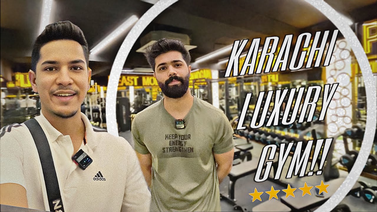 FIRST LUXURY GYM in Karachi | Kisi ko nahi pata | Brotherhood vlog