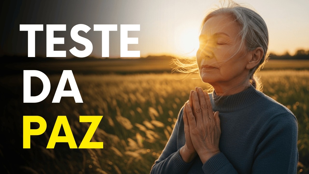 Antes de tomar uma decisão difícil, faça o TESTE DA PAZ — o critério que Deus usa para te conduzir