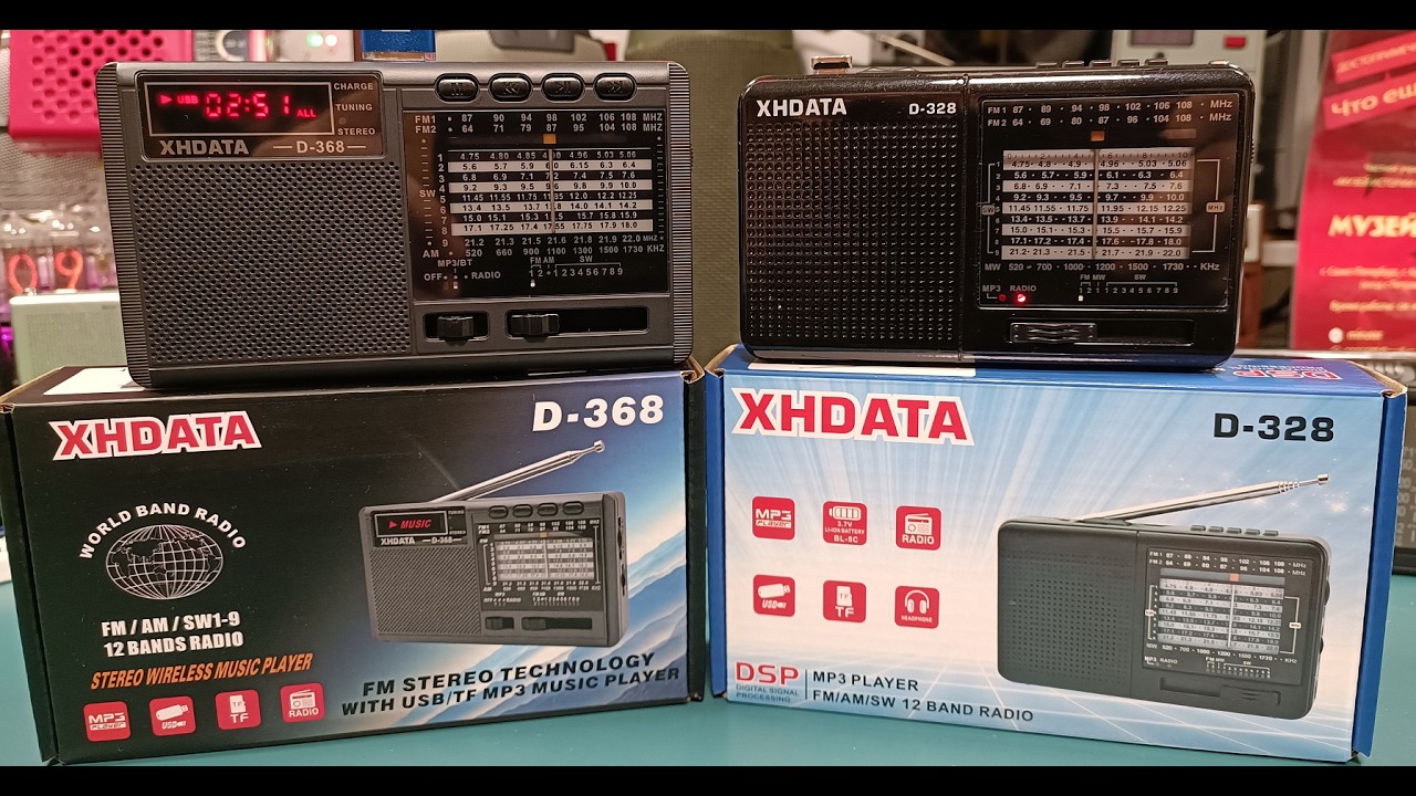 ⚠️XHDATA D-368. Обзор и сравнение с D-328. Покажу ВСЁ ! Самый Полный и Честный ТЕСТ в Мире !