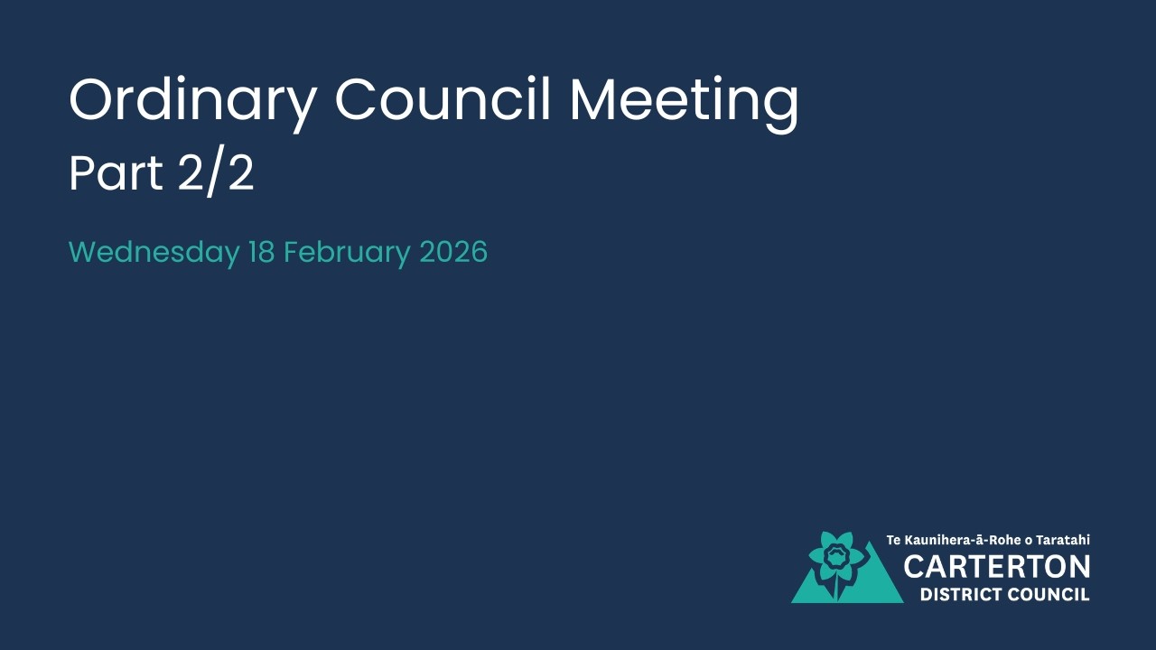 Ordinary Council Meeting, 18 February - Part 2 of 2