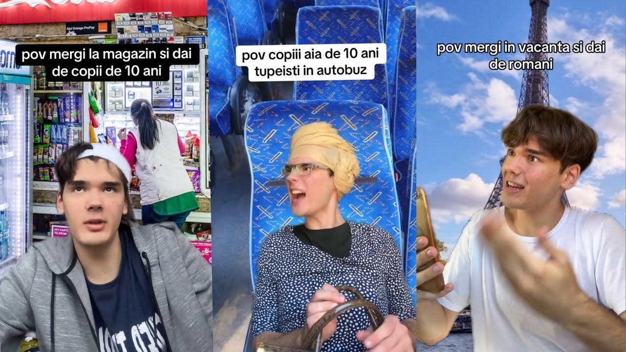 BABELE SI COPIII DE 10 ANI TIKTOK COMPILATION (@justoctavian)