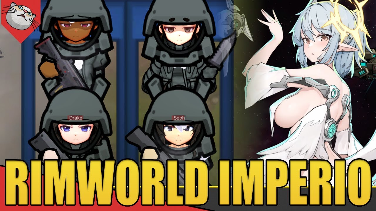 Legião de MERCENÁRIOS - Rimworld Imperio Milira #28 [Gameplay PT-BR]
