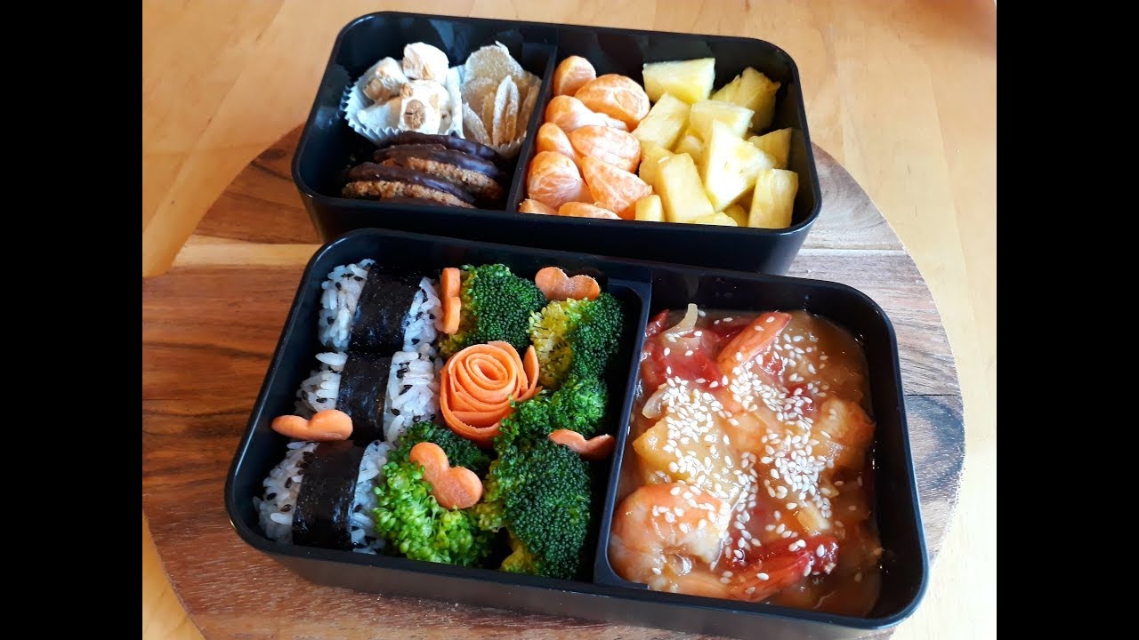 JE PRÉPARE MON BENTO POUR MANGER AU BOULOT