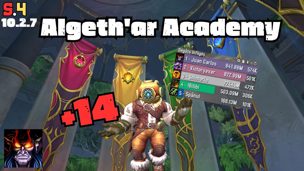 Demonology Warlock 🌌👹- Algeth'ar Academy +14 -🥇574k dps - S4
