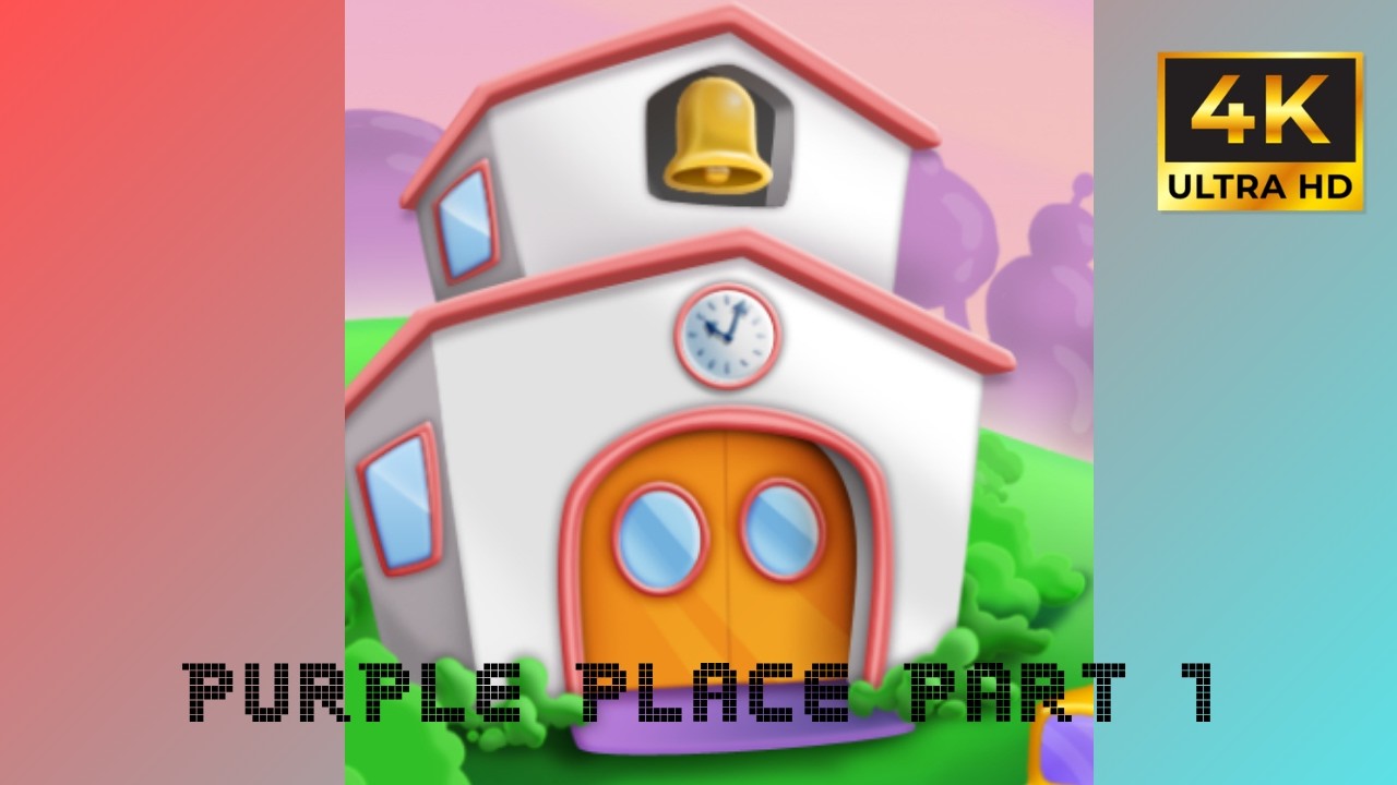 Purple Place Part 1 | Purple Pairs | Windows 7 Games 4K