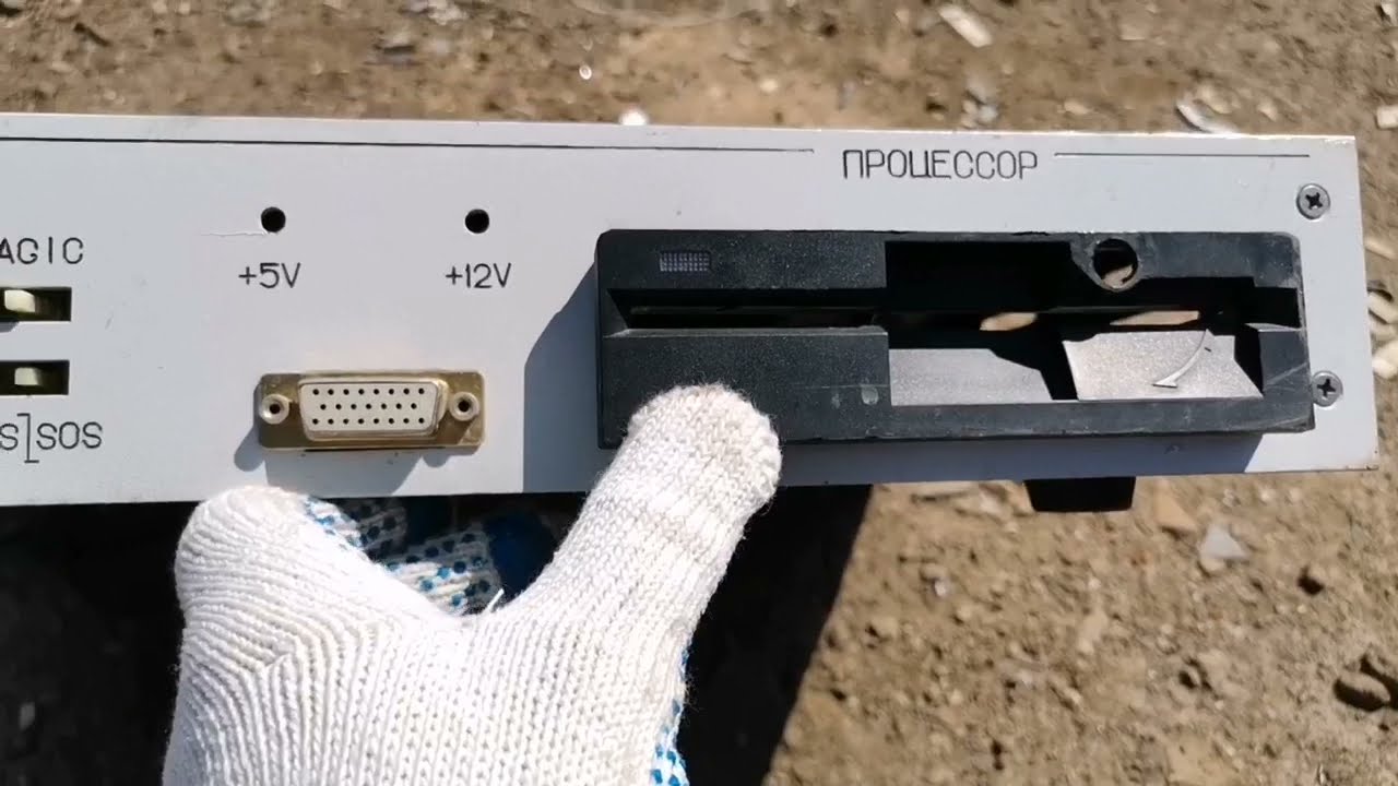 Советский процессор в металлоломе, палладий, золото, серебро!