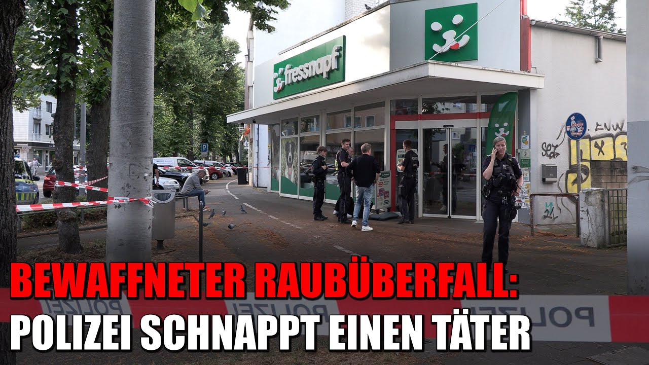 Bewaffneter Raubüberfall in Köln-Poll: Polizei schnappt einen Täter auf der Flucht | 17.06.2024
