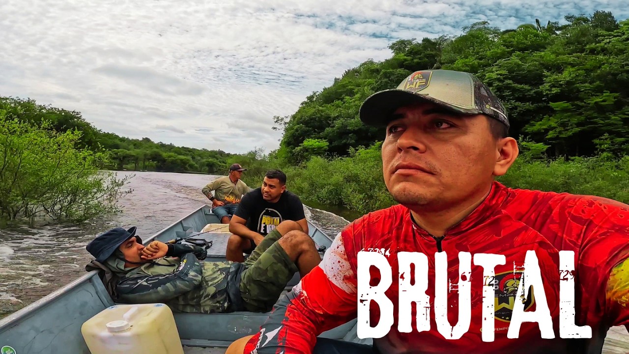 ELE QUASE QUEBROU TUDO! Pescaria brutal na Amazônia.