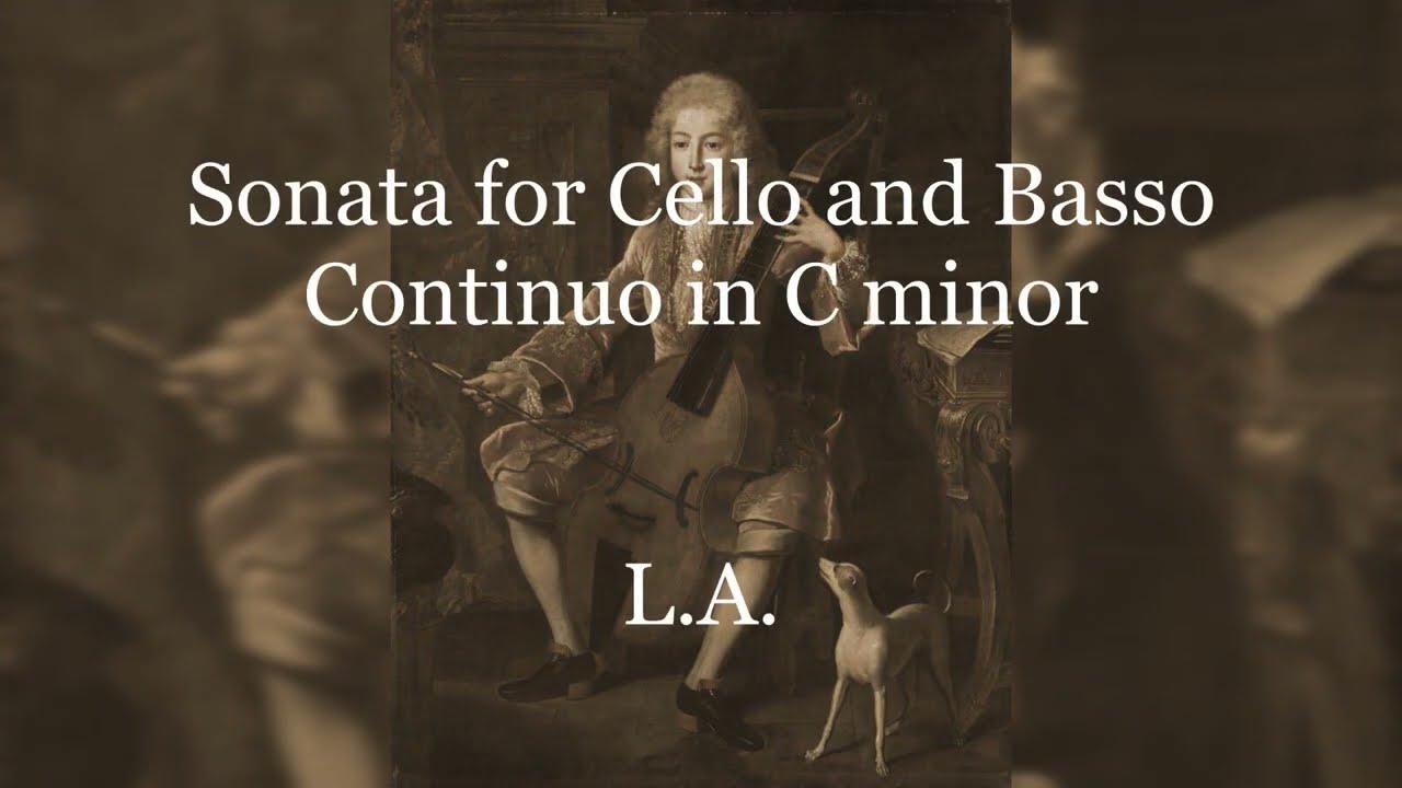 Sonata for Cello and Basso Continuo in C minor