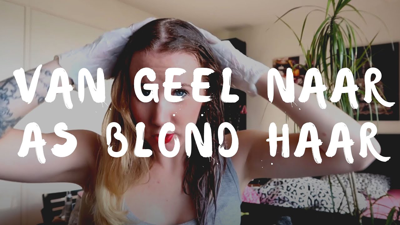 Van GEEL blond HAAR naar AS blond haar met de WELLA color charm T18 toner | Lifestylekimberley