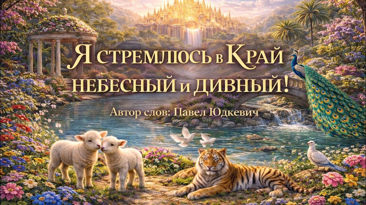 Я стремлюсь в Край небесный и дивный!  Автор слов: Павел Юдкевич 