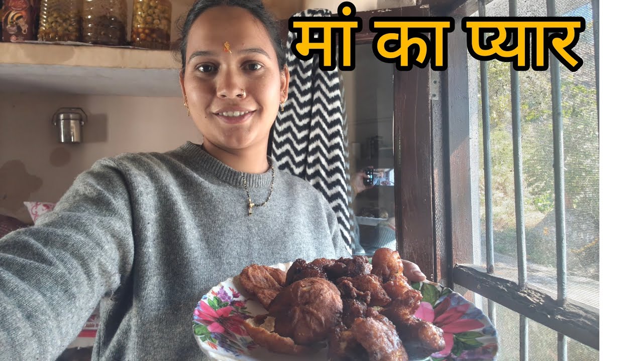 मायके से आये मेरे लिए पहाड़ी मिठाई 🥰🎀|| Pahadi lifestyle vlog|| Mini negi vlog ✨❤️