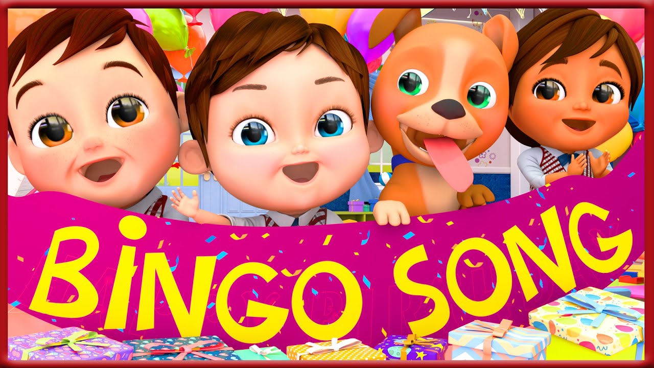 Bingo en fran&ccedil;ais  - Comptines pour b&eacute;b&eacute; en francais - Banana Cartoon LE Fran&ccedil;ais [HD].