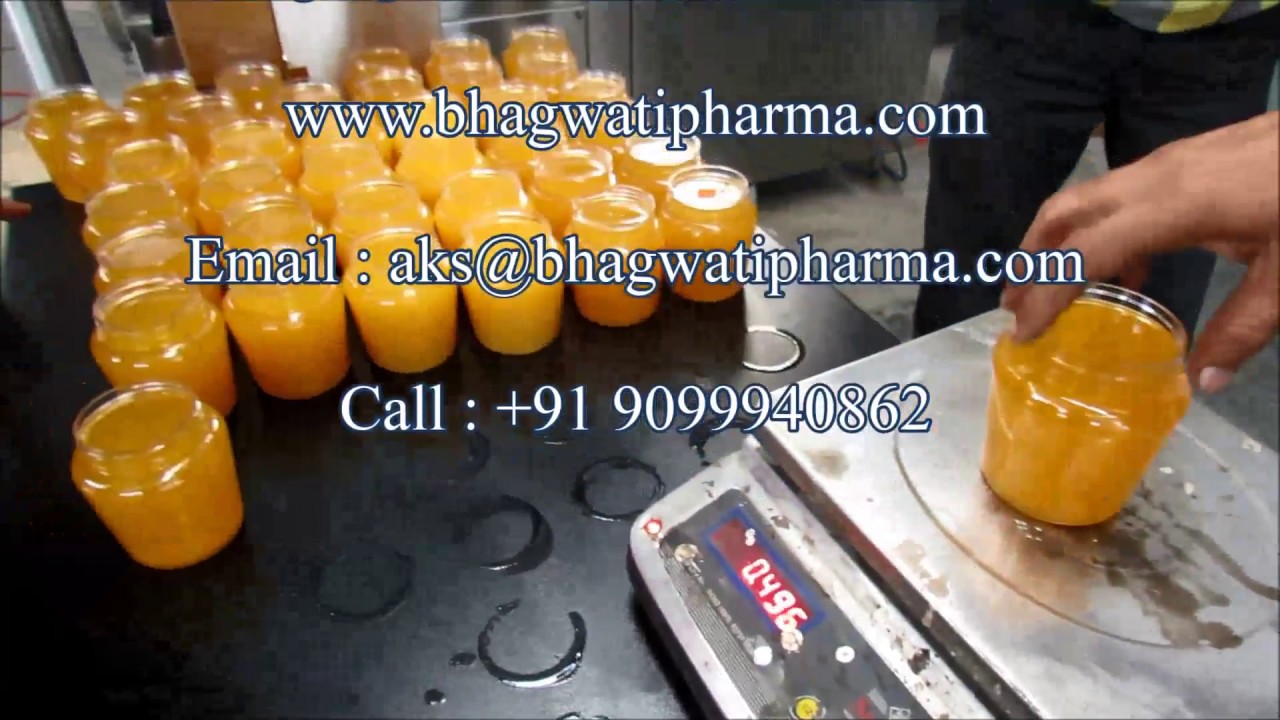 Fully Automatic Ghee Jar Filling Machine , PET Bottle and HDPE Ghee Jar Tin filling machine