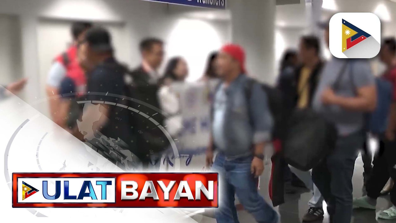 90 Pilipino, ligtas nang nakauwi mula sa Middle East