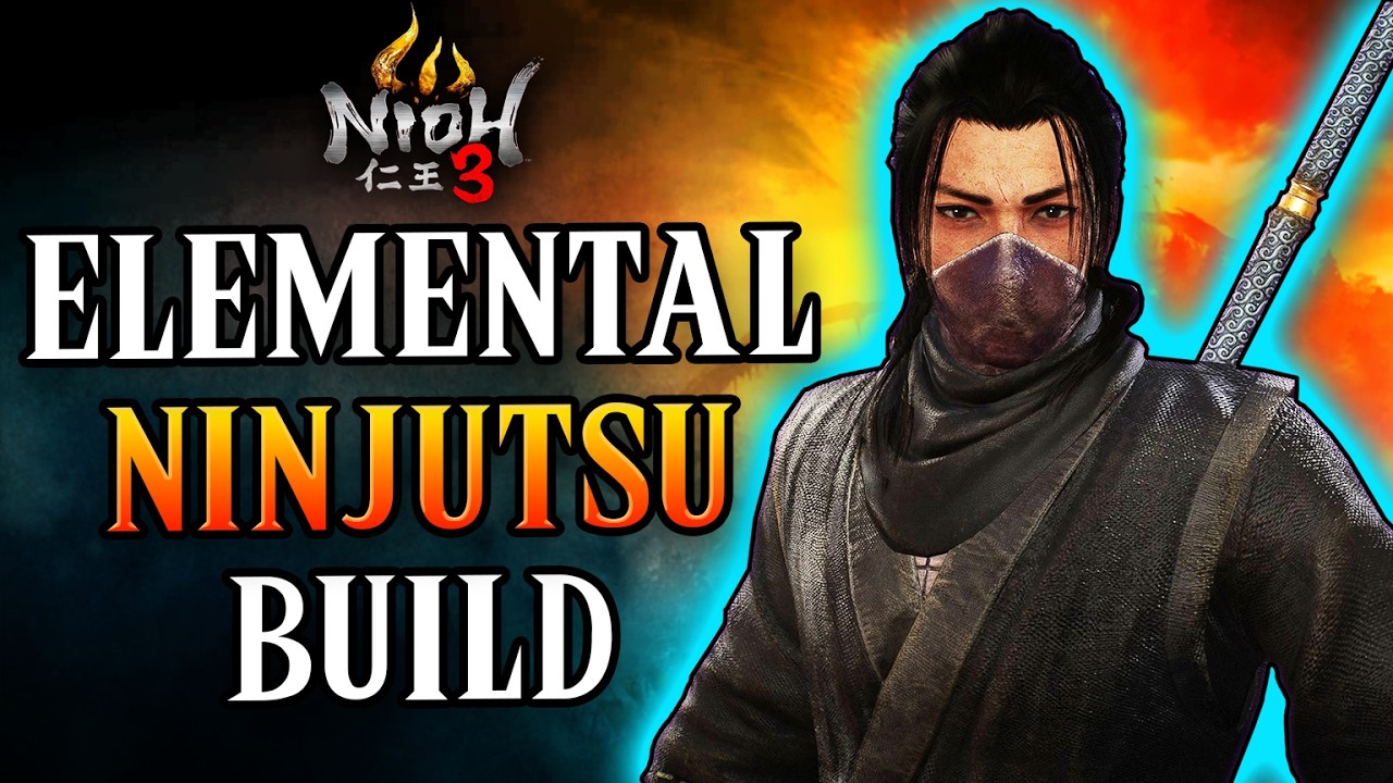 Pure ELEMENTAL NINJUTSU Ninja Build - Nioh 3