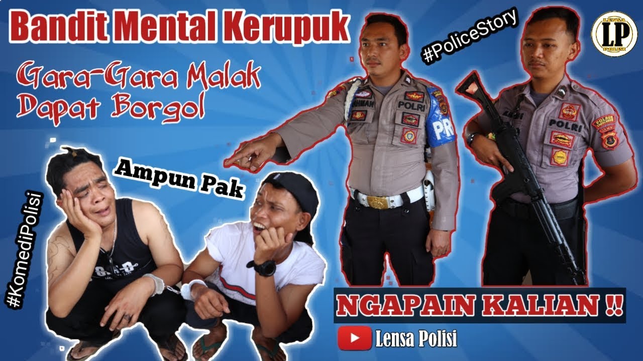 Preman Malak Di Depan Polisi - Short Movie