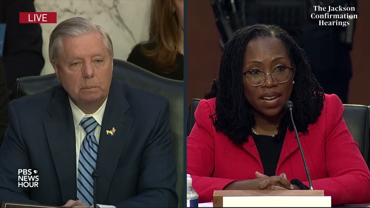 WATCH: Jackson responds to Graham’s questions on holding Guantanamo Bay detainees indefinitely