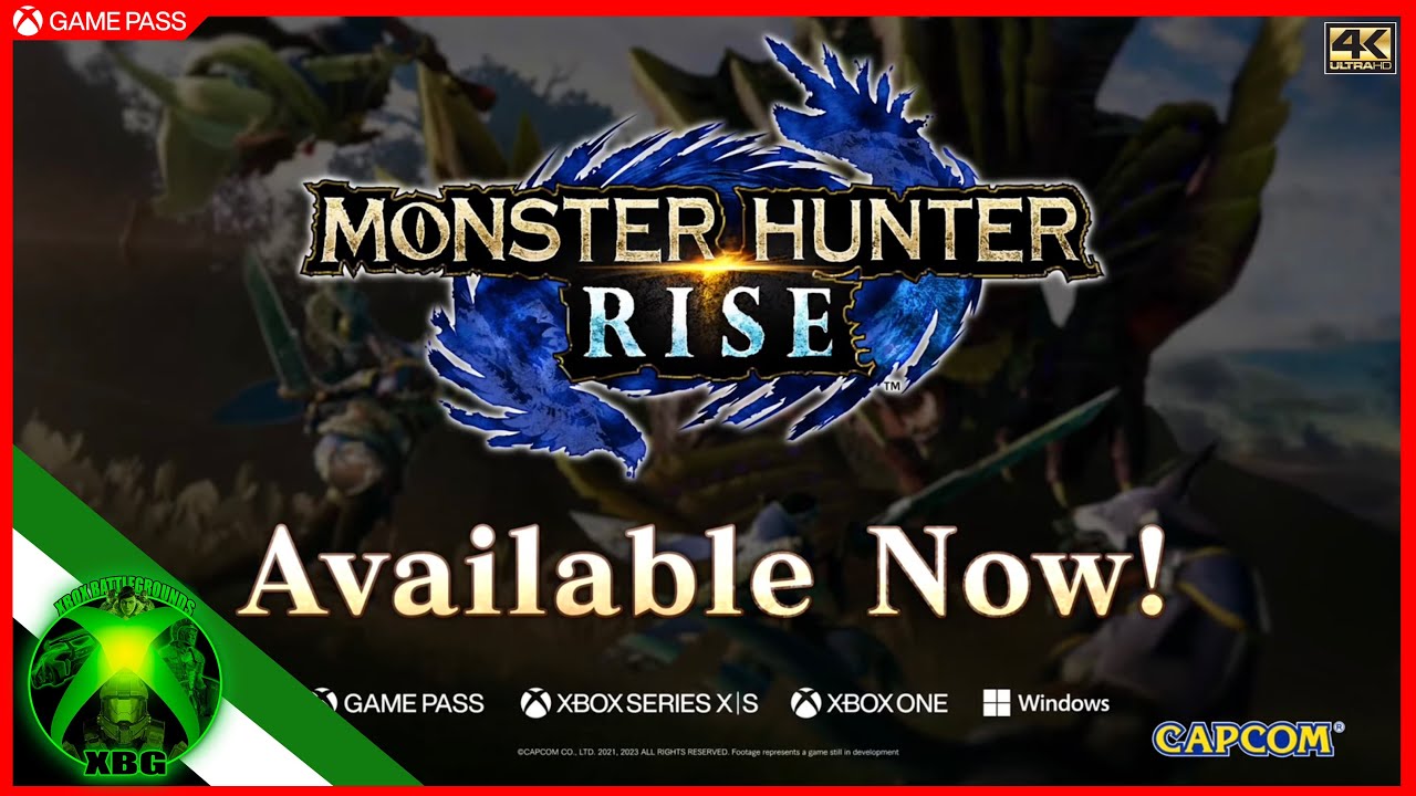 Monster Hunter Rise - Xbox Game Pass Launch Trailer