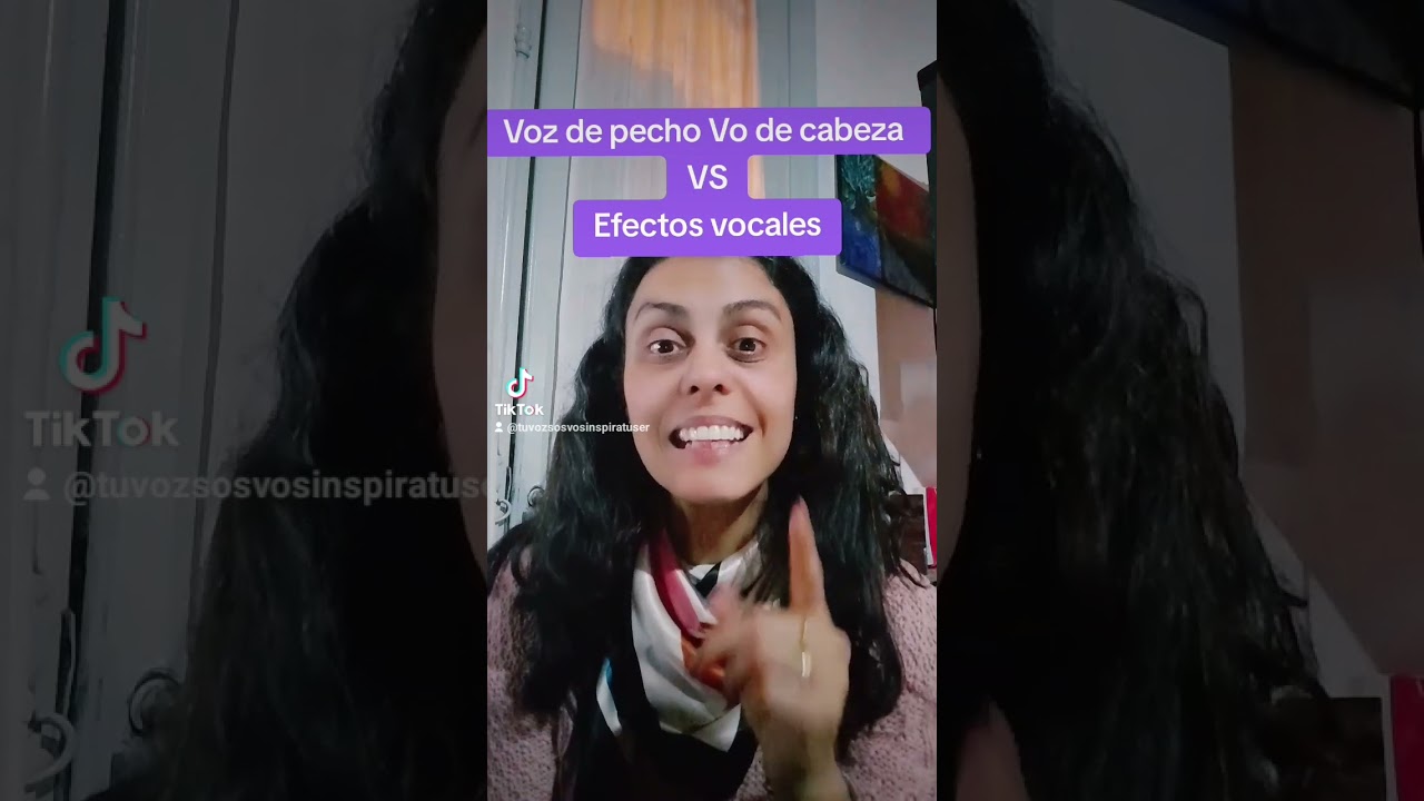 VOS DE PECHO Y VOZ DE CABEZA VS EFECTOS VOCALES