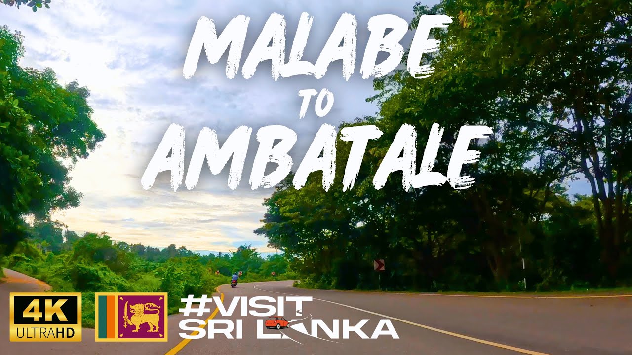 Driving from Malabe to Ambatale Round Trip | Colombo's Green Suburbs #visitsrilanka 🇱🇰
