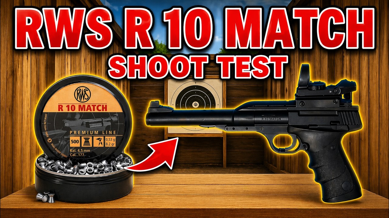 RWS R 10 Match Shoot Test 177 Cal.