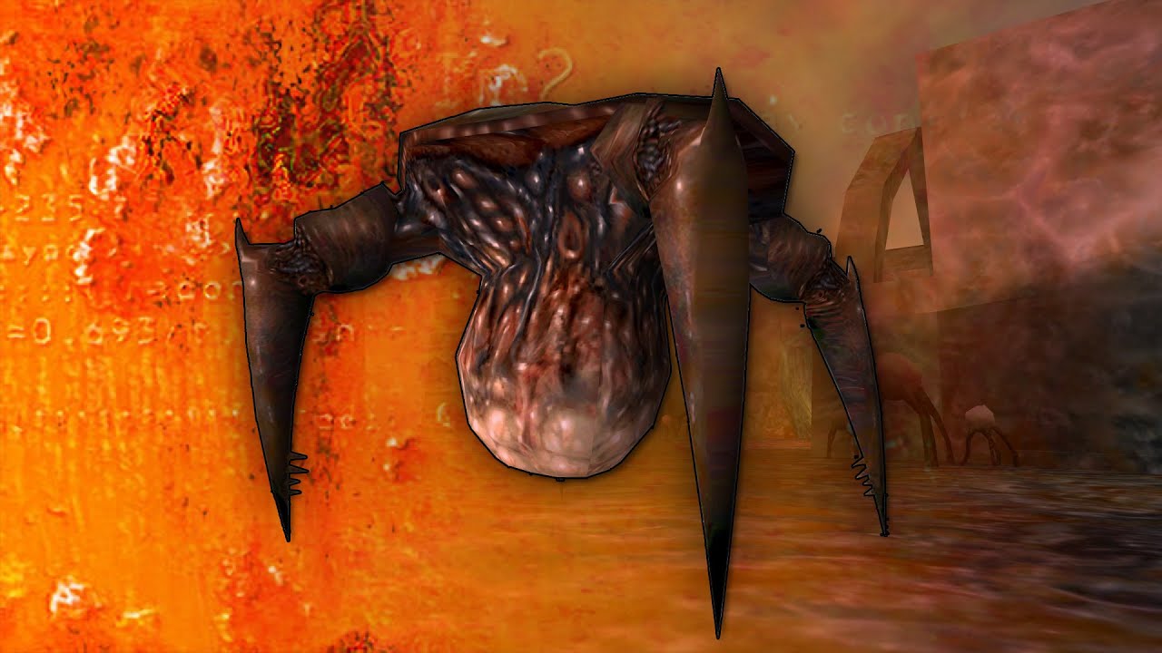 Half-Life - The Gonarch's Maternal Behavior
