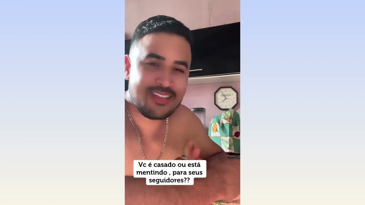 Vc é casado ou está mentindo para seus seguidores ?  😱😩