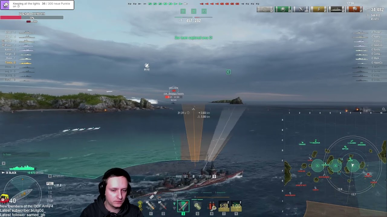 Black - The overpowered radar and smoke destroyer