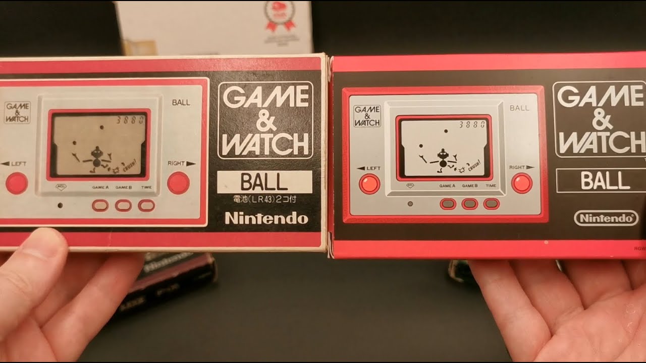 Nintendo Game & Watch - Ball (AC-01) Распаковка и игровой процесс + Ball Nintendo Club Edition
