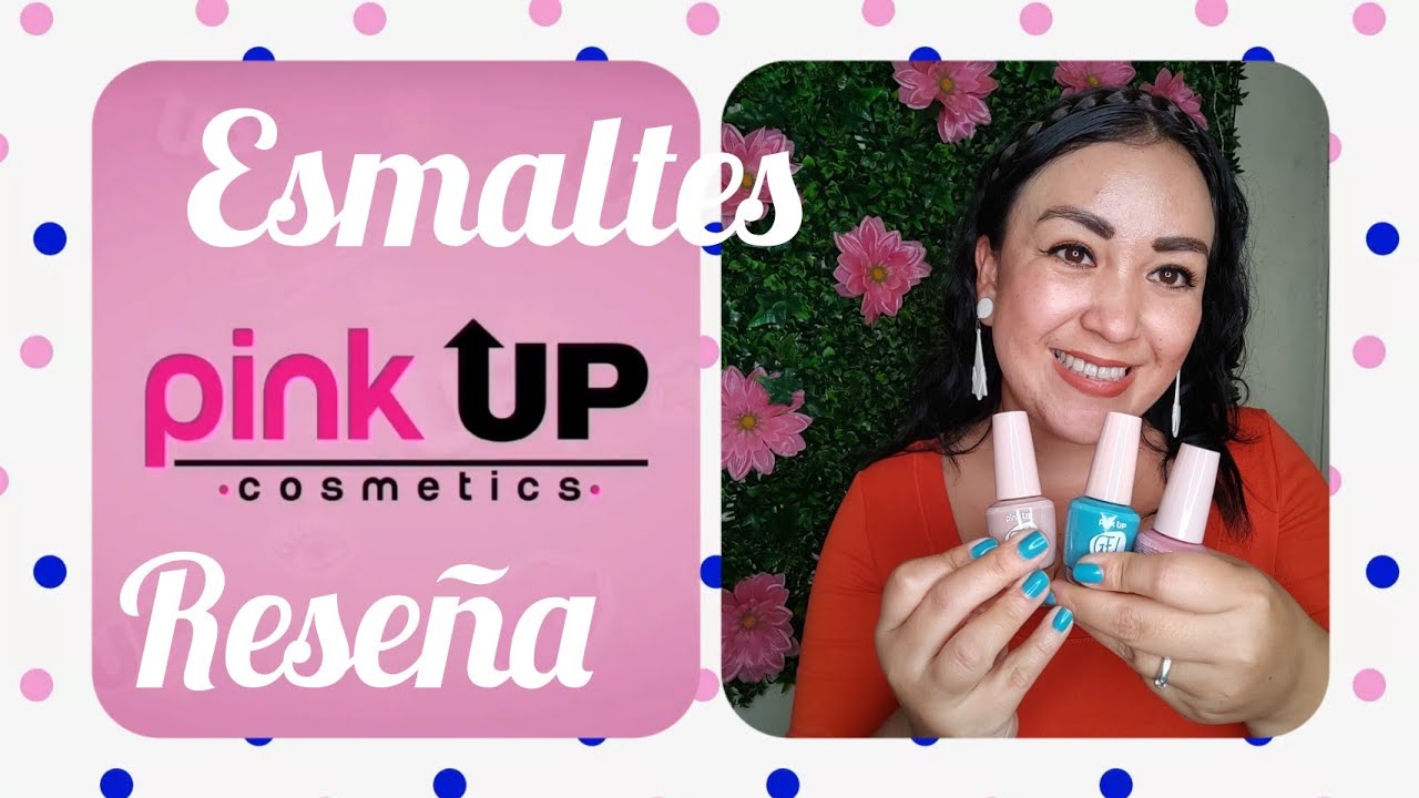 probando los esmaltes de pink up efecto gel🙂que tal me parecieron?