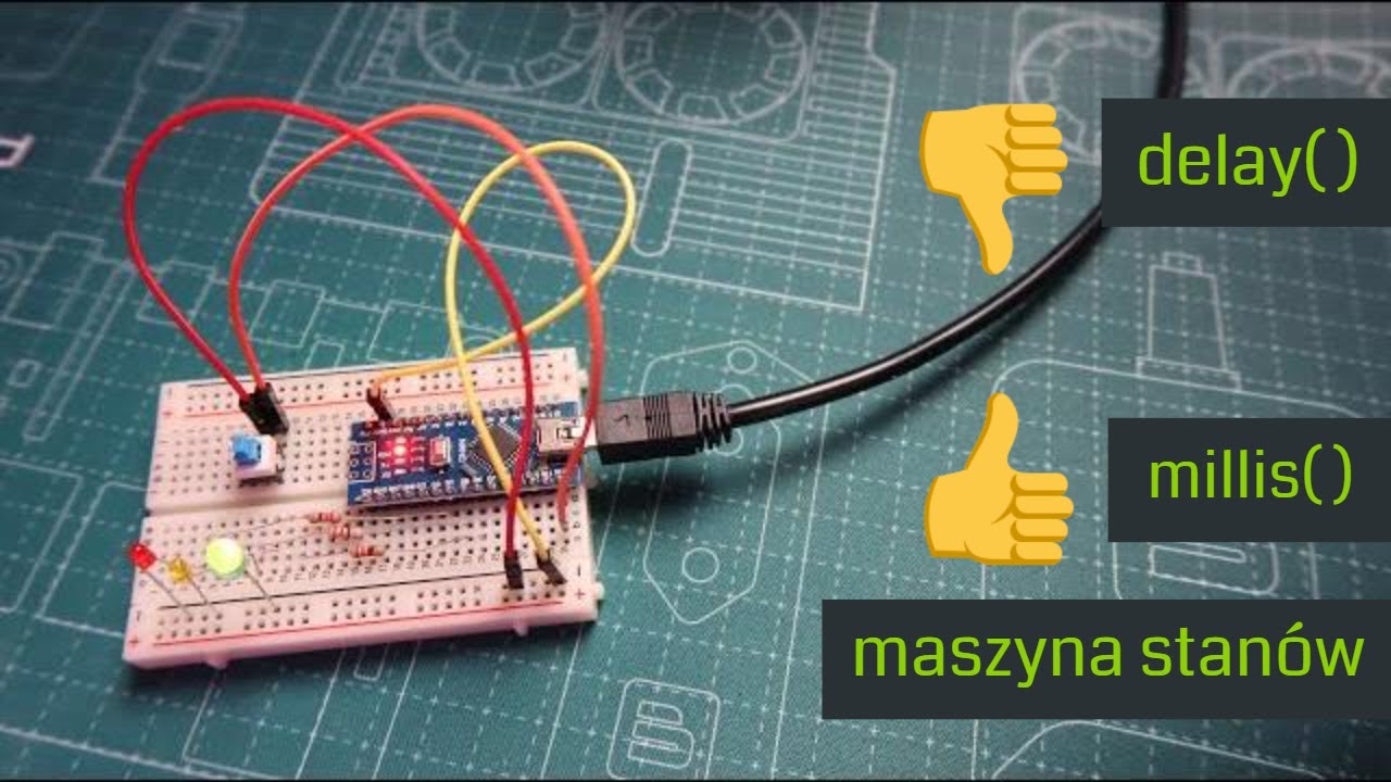 Arduino millis i maszyna stan&oacute;w zamiast delay